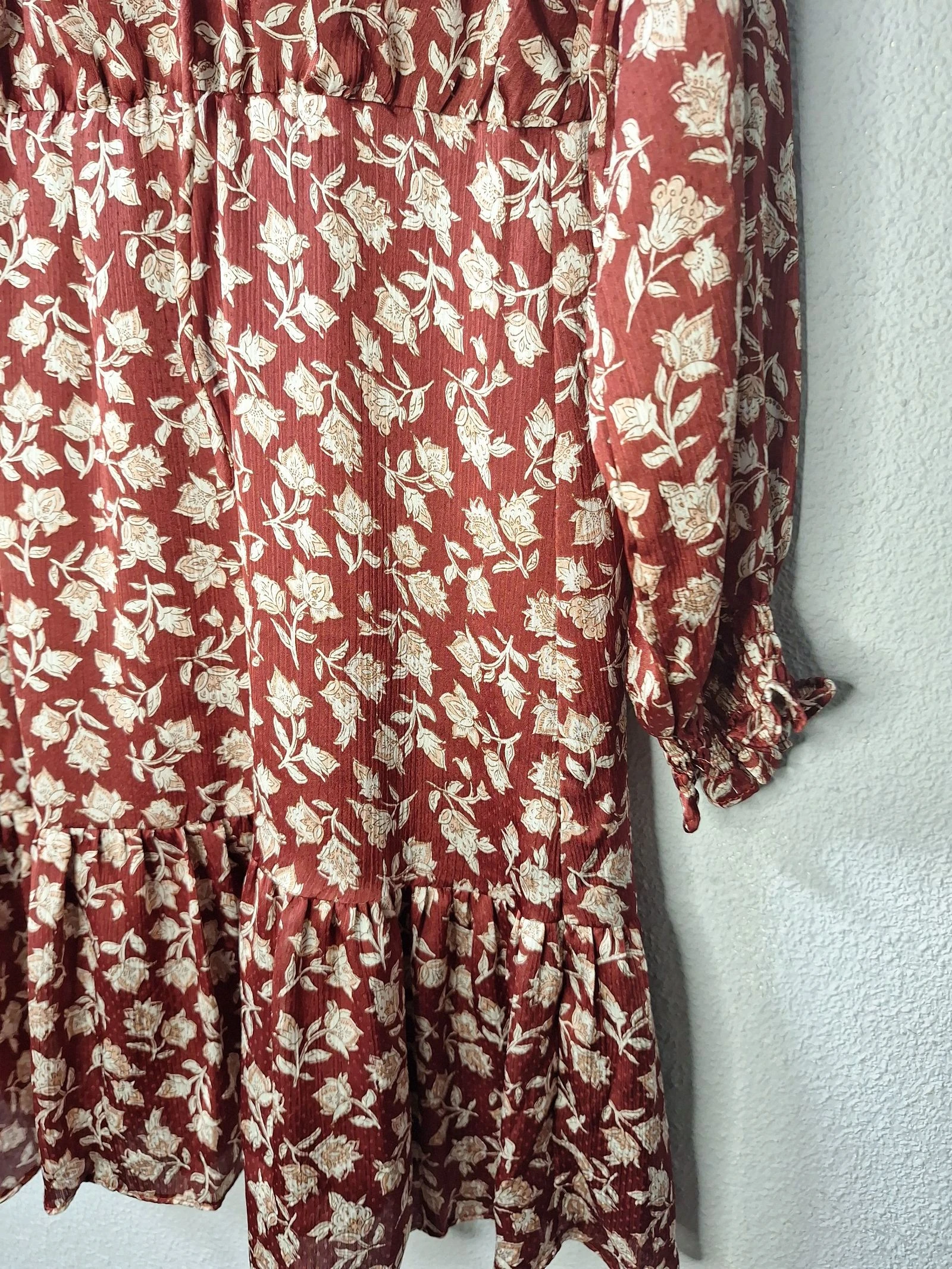 Boho floral Mango dress size S | Loose | See measurements – photo 2